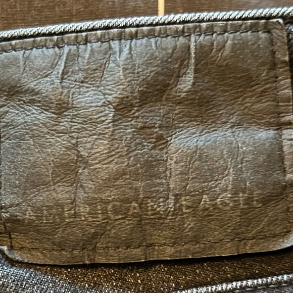 American Eagle Outfitters Distressed Black Denim Shorts Men's 31 Modern Utility - Picture 4 of 11